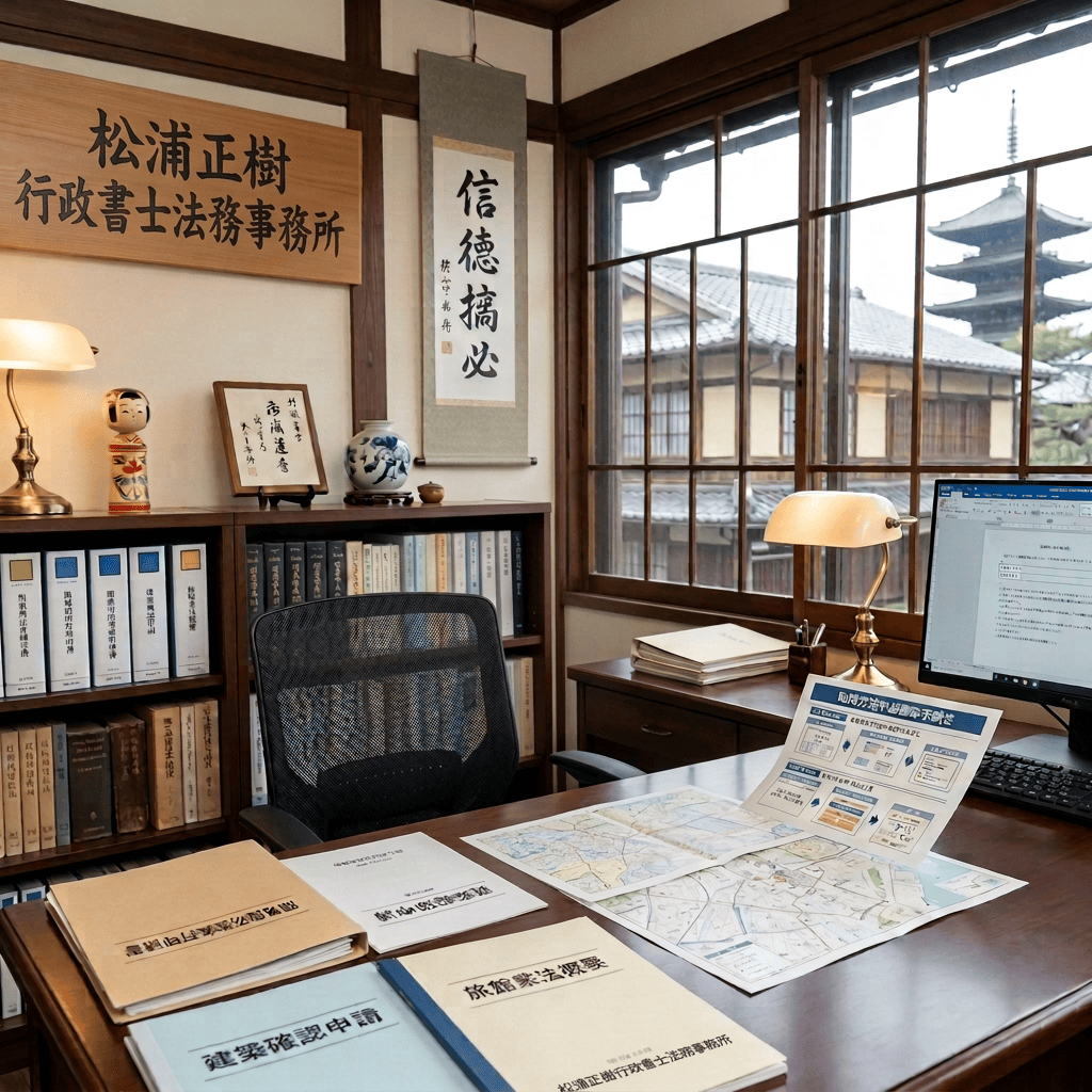 正しい事務所名に修正した解説画像